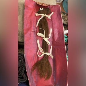 20” human hair clip set.